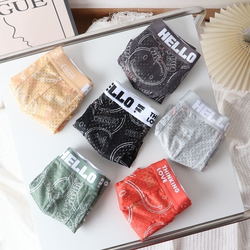HELLO Smile - Men's Underwear (4 Pack)