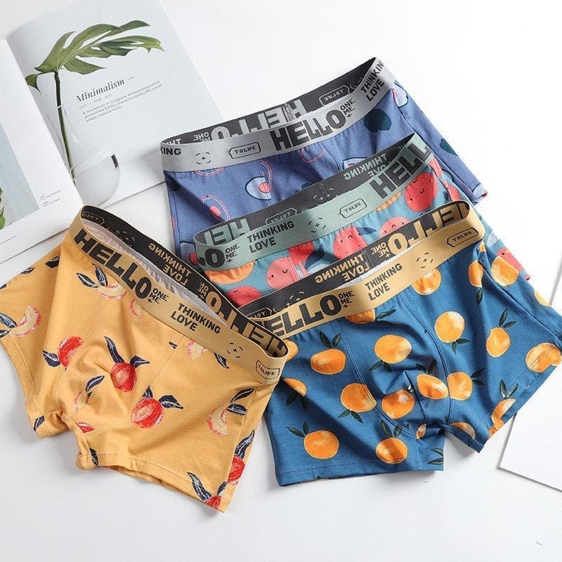 HELLO Fun - Men's Underwear (4 Pack)