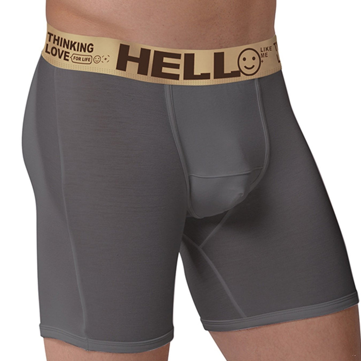 HELLO Lounge - Men's Underwear - White