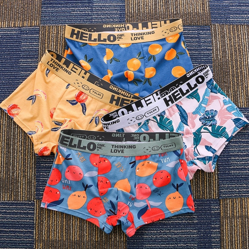 HELLO Fun - Men's Underwear (4 Pack)